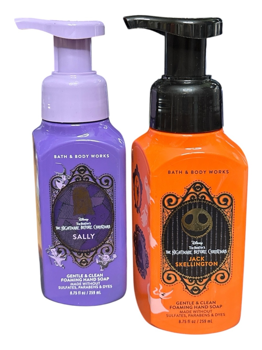 Rare Bath & Body Works x The Nightmare Before Christmas Hand Soap Set